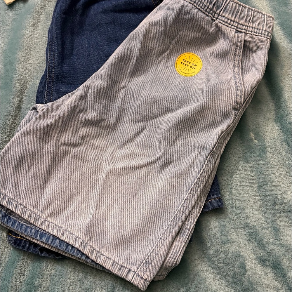 2 Cat & Jack Blue Denim Relaxed Shorts